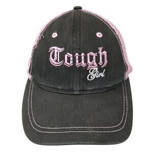 Cough Girl Trucker Cap Multicolor One Size Adjustable Embroidered Mesh Back CAT